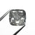 4.61ct 9.25x9.14x5.80mm GIA I3 Fancy Grey Cushion Brilliant 18859-01