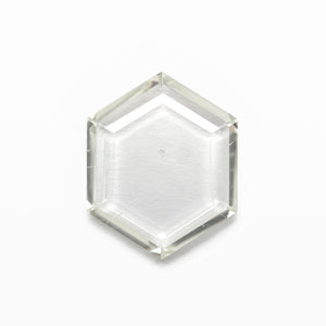 1.02ct 9.42x7.55x1.33mm SI2 L Hexagon Portrait Cut 18878-03