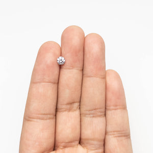 0.50ct 4.95x4.98x3.23mm VS1 Fancy Grey Round Brilliant 18968-07