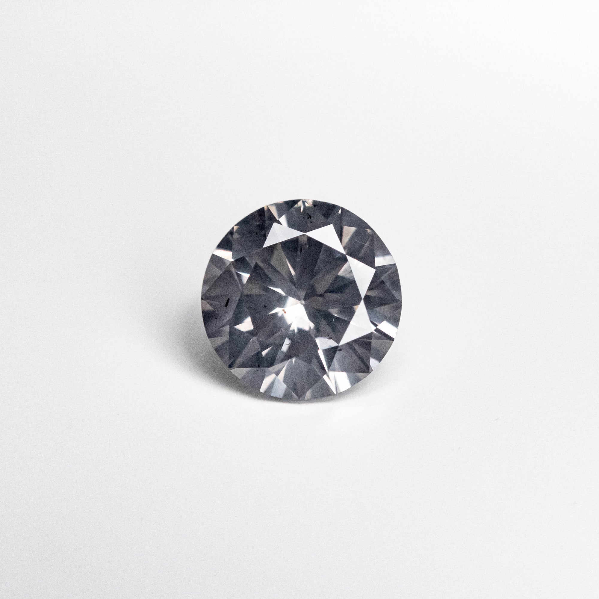 0.53ct 5.25-5.28x3.07 Fancy Grey Round Brilliant 18968-09