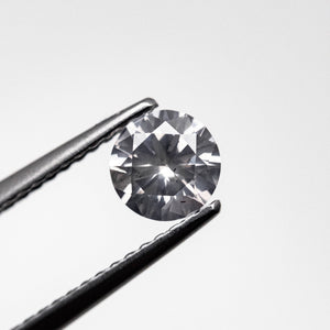 0.53ct 5.25x5.28x3.07 Fancy Grey Round Brilliant 18968-09