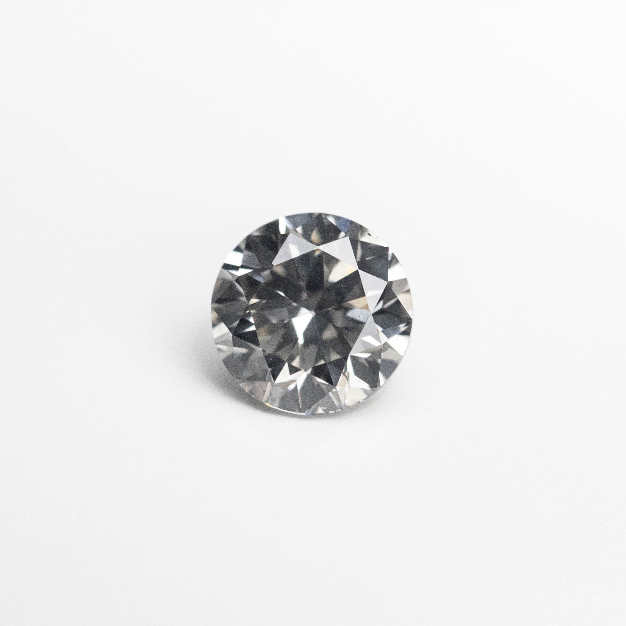 0.51ct 5.00-5.02x3.15mm Fancy Grey Round Brilliant 18968-11