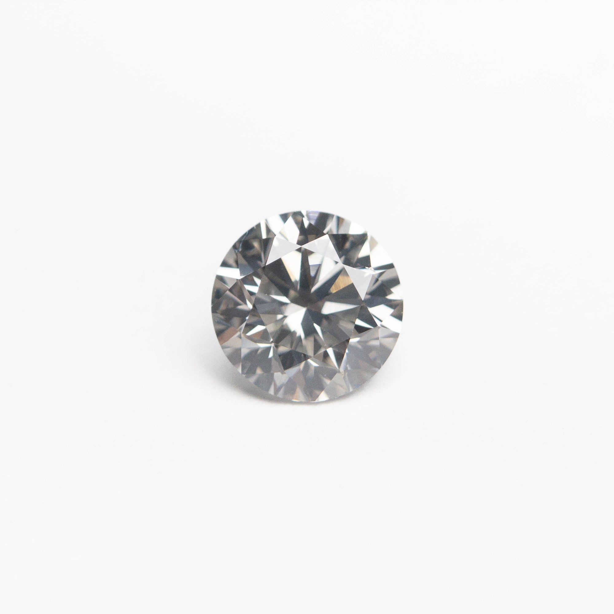0.54ct 5.12-5.15x3.28mm Fancy Grey Round Brilliant 18968-14