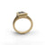 McCaul | Aegis Ring <br> 0.95ct Kite Step Cut Sapphire