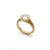 McCaul | Faceted Arris Ring <br> 1.01ct Oval Brilliant