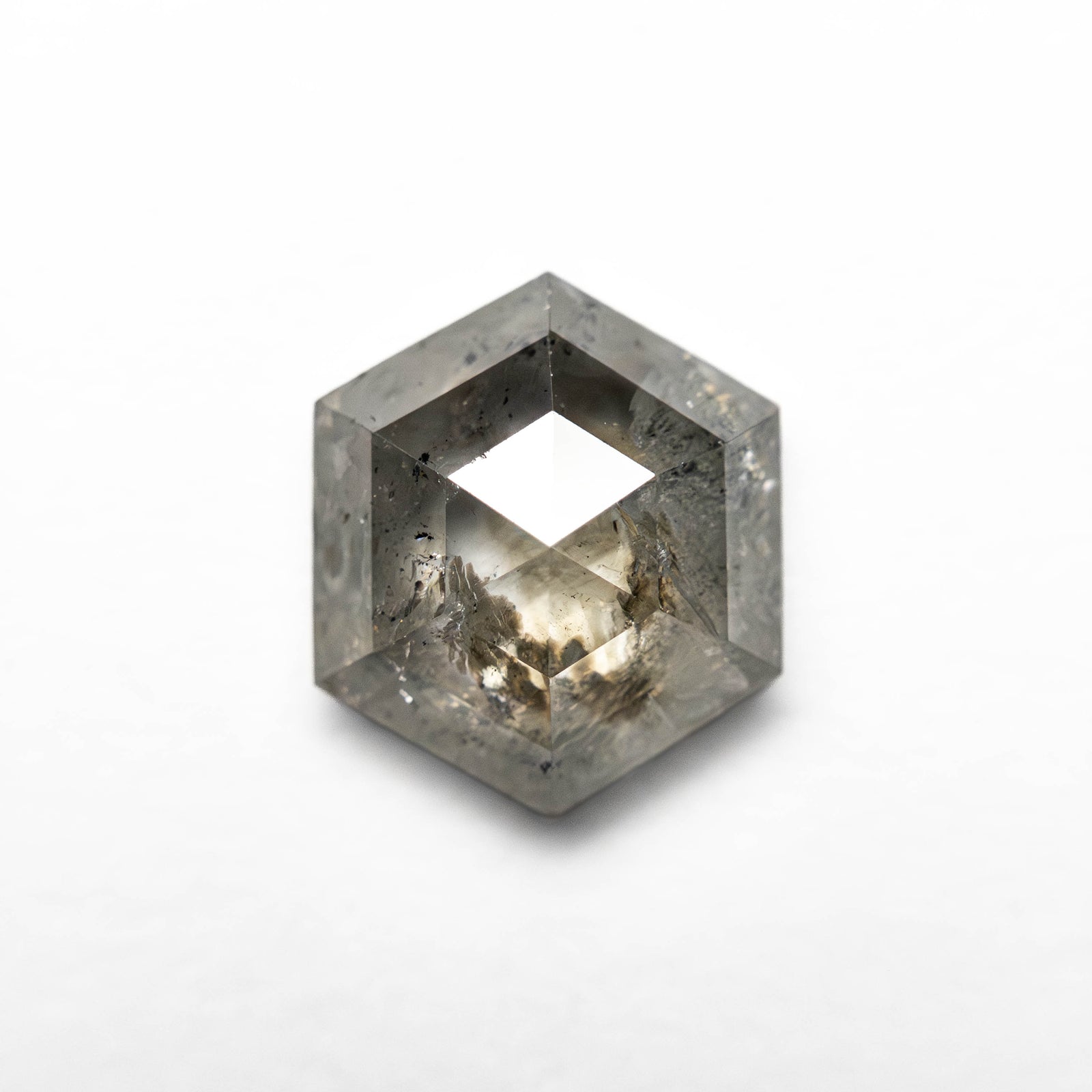 1.98ct 8.65x7.41x3.65mm Hexagon Rosecut 19207-11