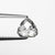 0.72ct 6.03x6.02x2.46mm Trillion Rosecut 19387-10