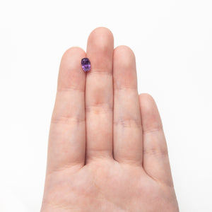 1.45ct 7.36x5.13x4.46mm Geometric Step Cut Sapphire 19528-01