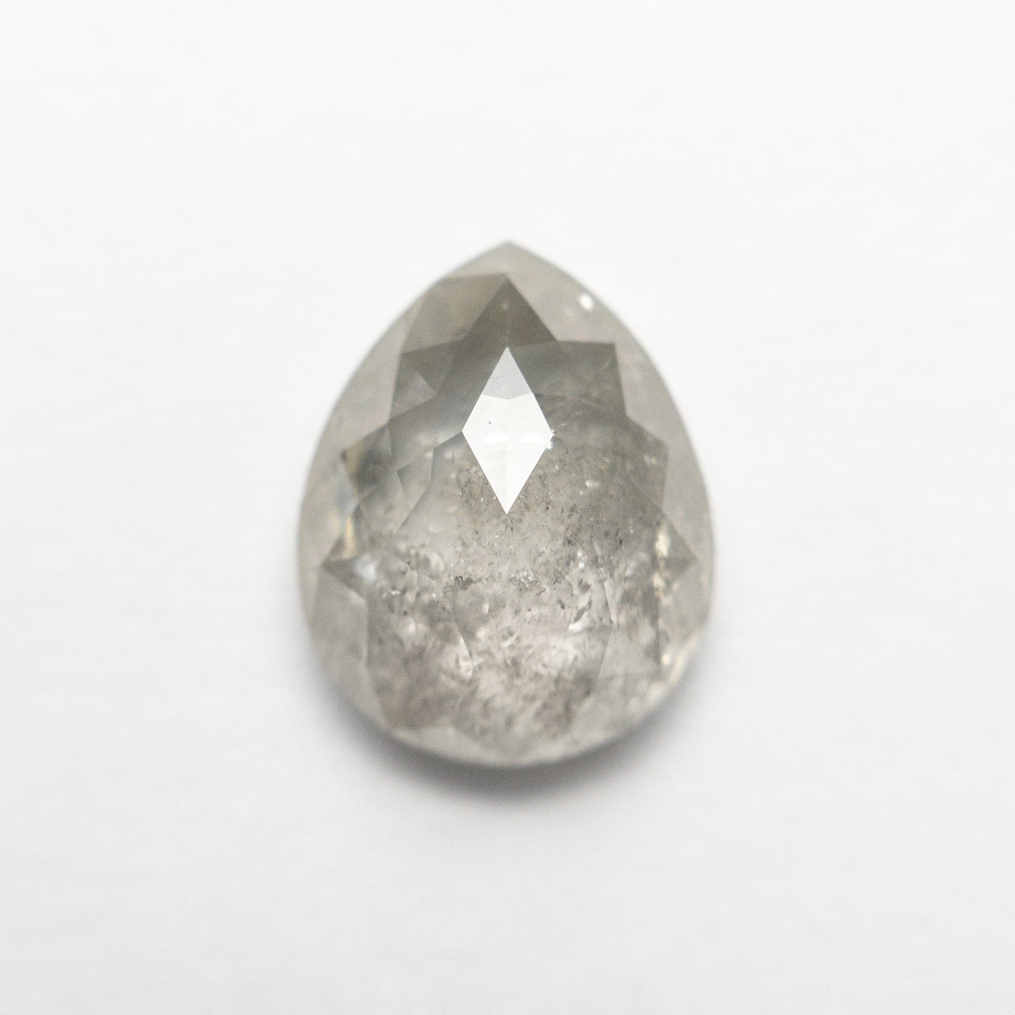 2.86ct 10.48x8.38x4.19mm Pear Rosecut 19606-23