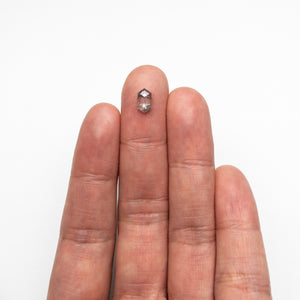 0.75ct 7.93x4.43x2.16mm Hexagon Rosecut 19742-49