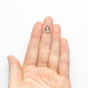 1.87ct 9.63x7.45x3.50mm Pear Rosecut 19743-19