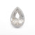 2.55ct 9.64x6.75x4.59mm Pear Double Cut 19754-07