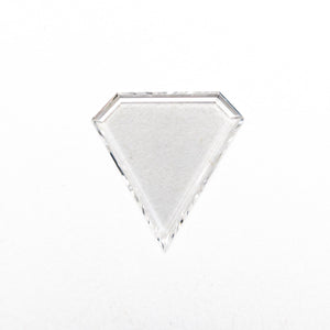 0.23ct 7.86x7.49x0.46mm Shield Portrait Cut 19854-58