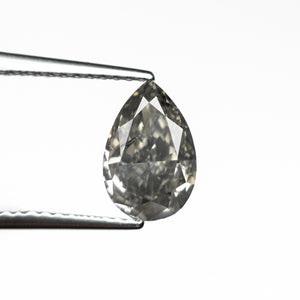 1.60ct 9.31x6.12x3.80mm Fancy Grey Pear Brilliant 19916-01