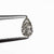 0.34ct 6.93x3.44x2.32mm Fancy Grey Pear Brilliant 19923-54