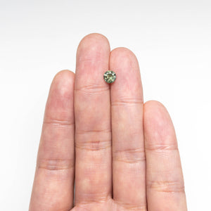 0.73ct 5.61x5.55x3.41mm Round Brilliant Sapphire 19942-15