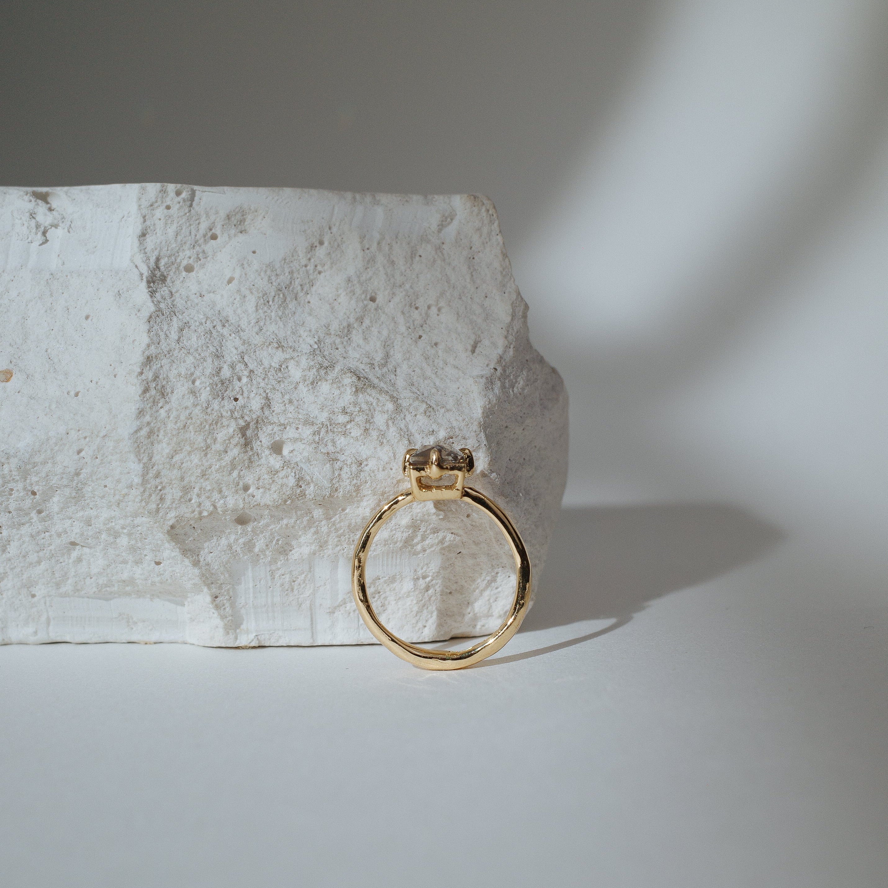 1.25ct Square French Cut <br><b> We are Arrow Ltd </b>| 1/ Modern Antique French Ring