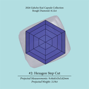 8.12ct VVS2 C4 Pre-Cut Canadian Champagne Diamond 27934