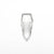 0.36ct 8.67x3.93x1.16mm Shield Rosecut 20027-17