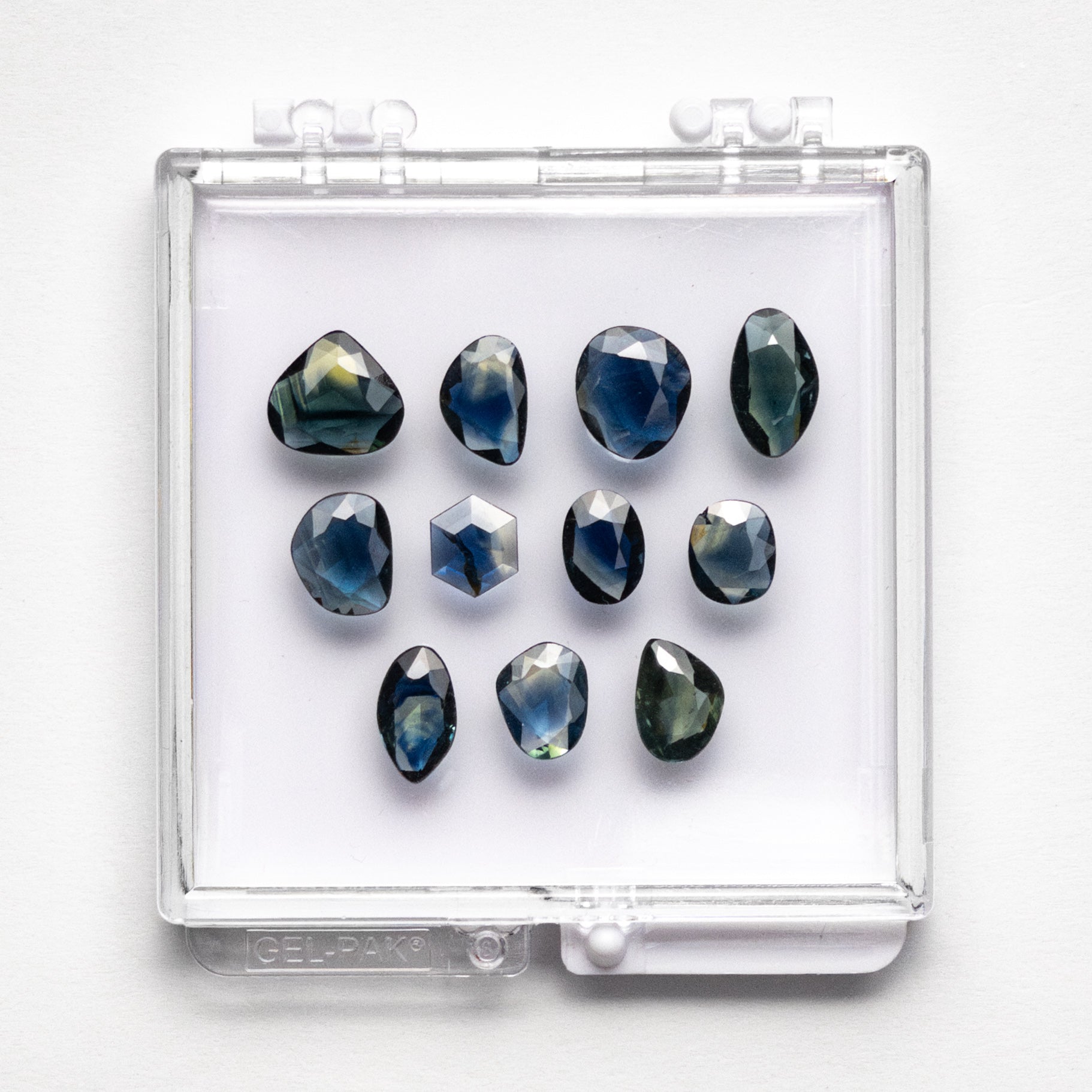 12.30cttw 11pc Assorted Rosecut Sapphire Parcel 20030-05