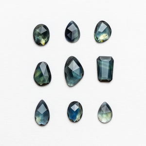 8.37cttw 9pc Assorted Rosecut Sapphire Parcel 20030-07