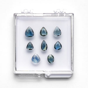 7.56cttw 8pc Assorted Rosecut Sapphire Parcel 20030-09