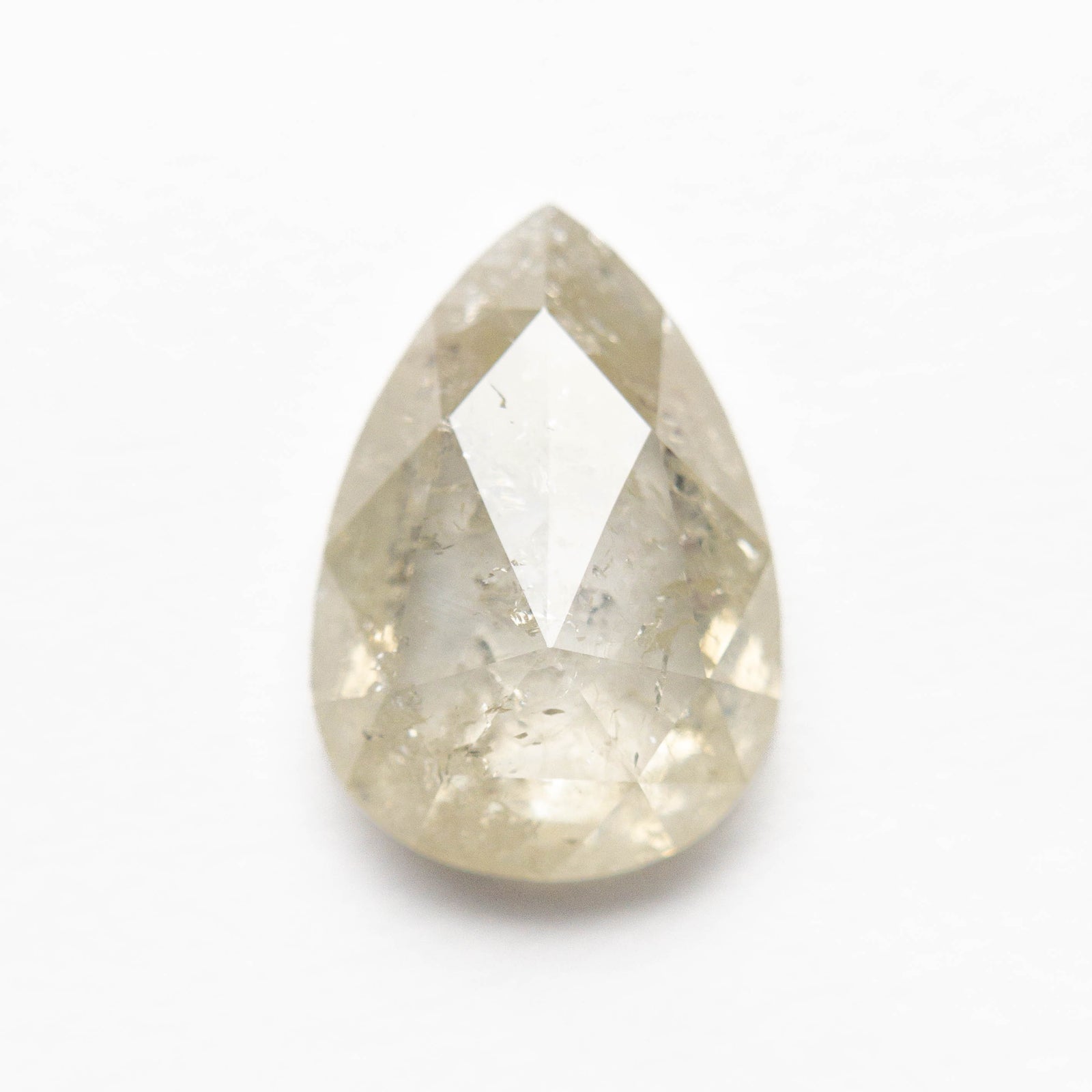 2.06ct 10.16x7.04x3.22mm Pear Rosecut 20915-01