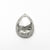 2.23ct 9.45x7.30x3.40mm Pear Rosecut 20915-14