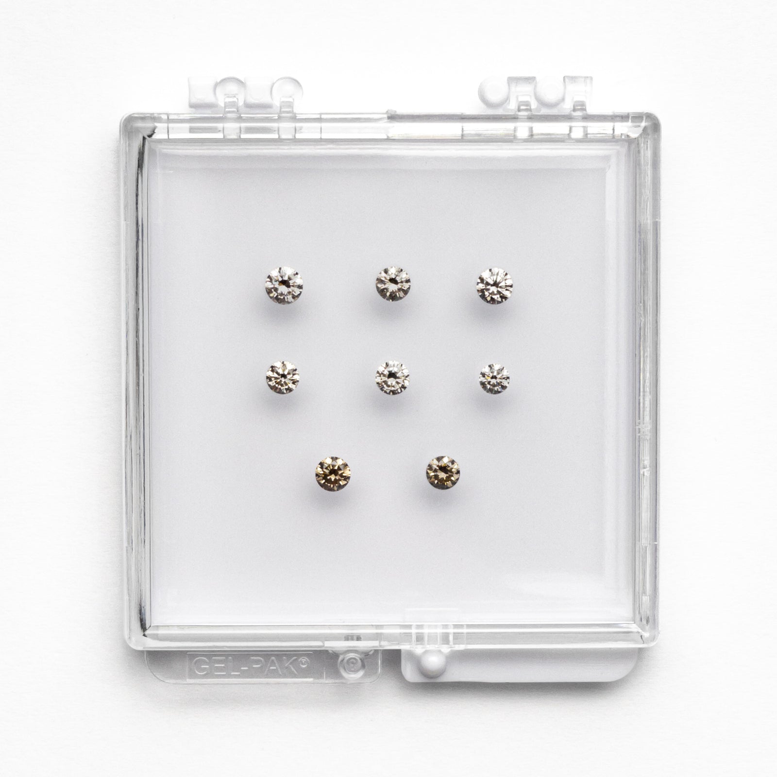 1.21cttw 8pc Champagne Round Brilliant Parcel 🇨🇦 21810-00