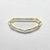 0.77ct 11.34x4.74x1.25mm Shield Portrait Cut Sapphire 22080-03