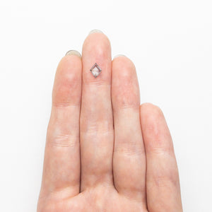 0.53ct 6.88x5.33x2.13mm Kite Rosecut Sapphire 22266-26