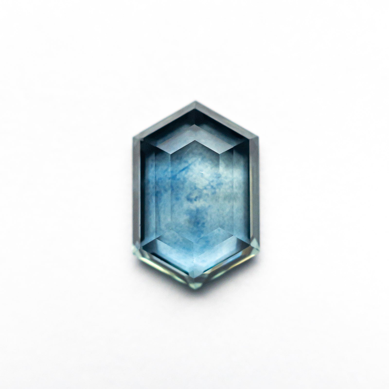 2.10ct 9.28x6.27x3.06mm Hexagon Rosecut Sapphire 22266-30