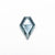 0.66ct 7.91x5.59x1.86mm Shield Rosecut Sapphire 22266-32