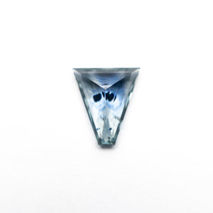 0.81ct 6.98x6.15x2.65mm Shield Rosecut Sapphire 22266-33