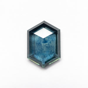 2.75ct 10.38x7.35x3.28mm Hexagon Rosecut Sapphire 22266-35
