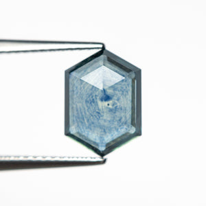 2.75ct 10.38x7.35x3.28mm Hexagon Rosecut Sapphire 22266-35