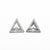 0.44cttw 2pc 4.60x5.54x1.67mm 4.38x5.22x1.67mm Triangle Rosecut Matching Pair 22381-19