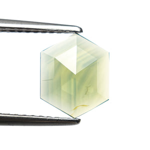 1.04ct 9.41x7.65x1.55mm Hexagon Rosecut Sapphire 22436-12