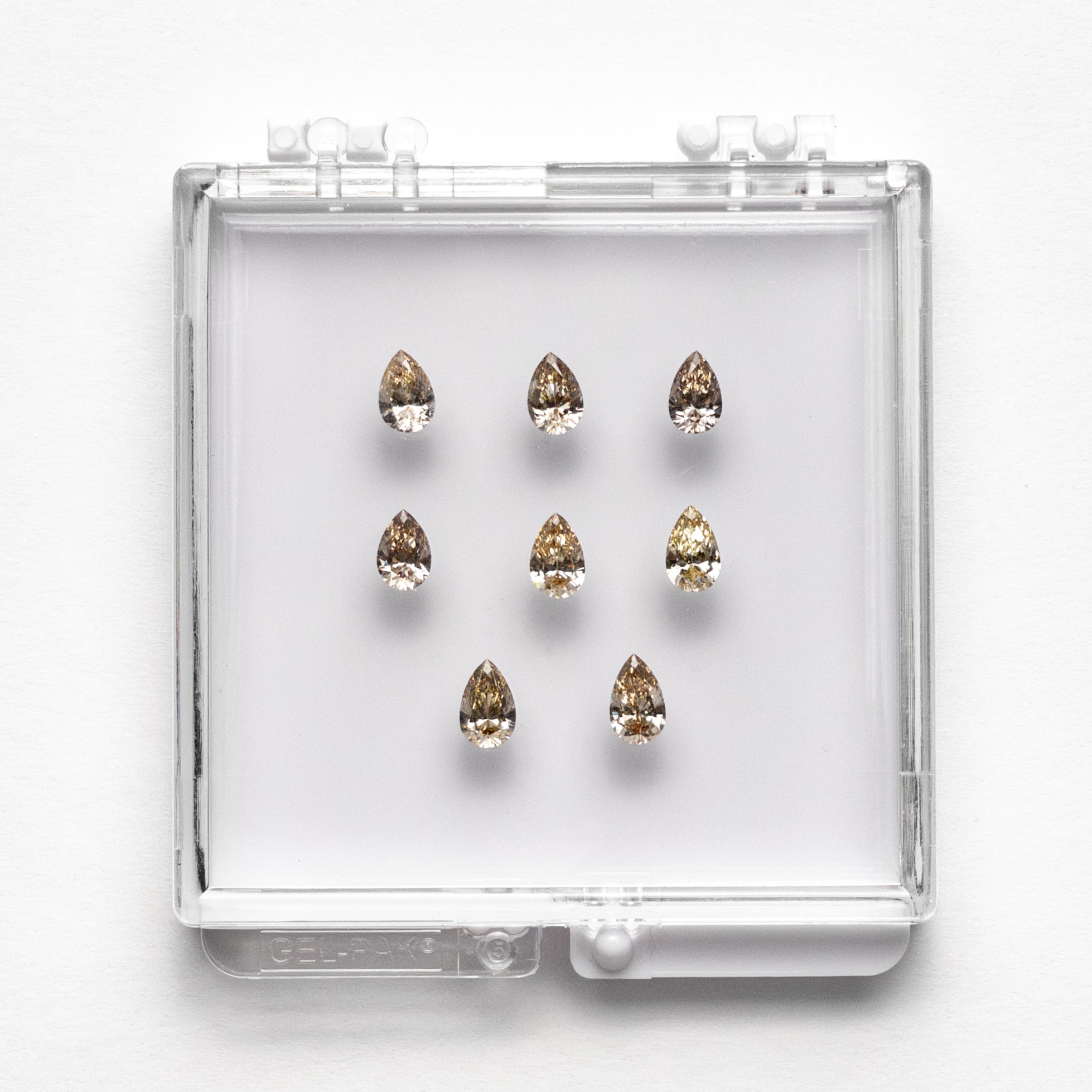 2.99cttw 8pc Pear Brilliant Parcel 22752-10