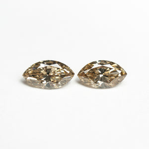 0.55cttw 2pc 6.08x3.41x2.08mm 5.92x3.352.09mm SI C5-C6 Marquise Brilliant Matching Pair 22752-13