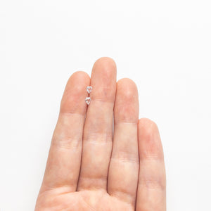 0.23cttw 2pc 3.99x3.50x1.39mm 3.98x3.46x1.37mm Shield Step Cut Sapphire Matching Pair 22795-01