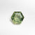 0.74ct 6.29x5.48x2.61mm Hexagon Step Cut Sapphire 23088-04