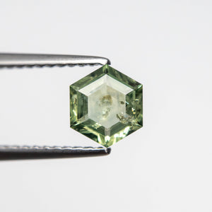 0.74ct 6.29x5.48x2.61mm Hexagon Step Cut Sapphire 23088-04