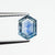 0.92ct 7.58x5.46x2.36mm Hexagon Step Cut Sapphire 23088-18