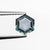 0.87ct 6.84x5.95x2.42mm Hexagon Step Cut Sapphire 23088-19