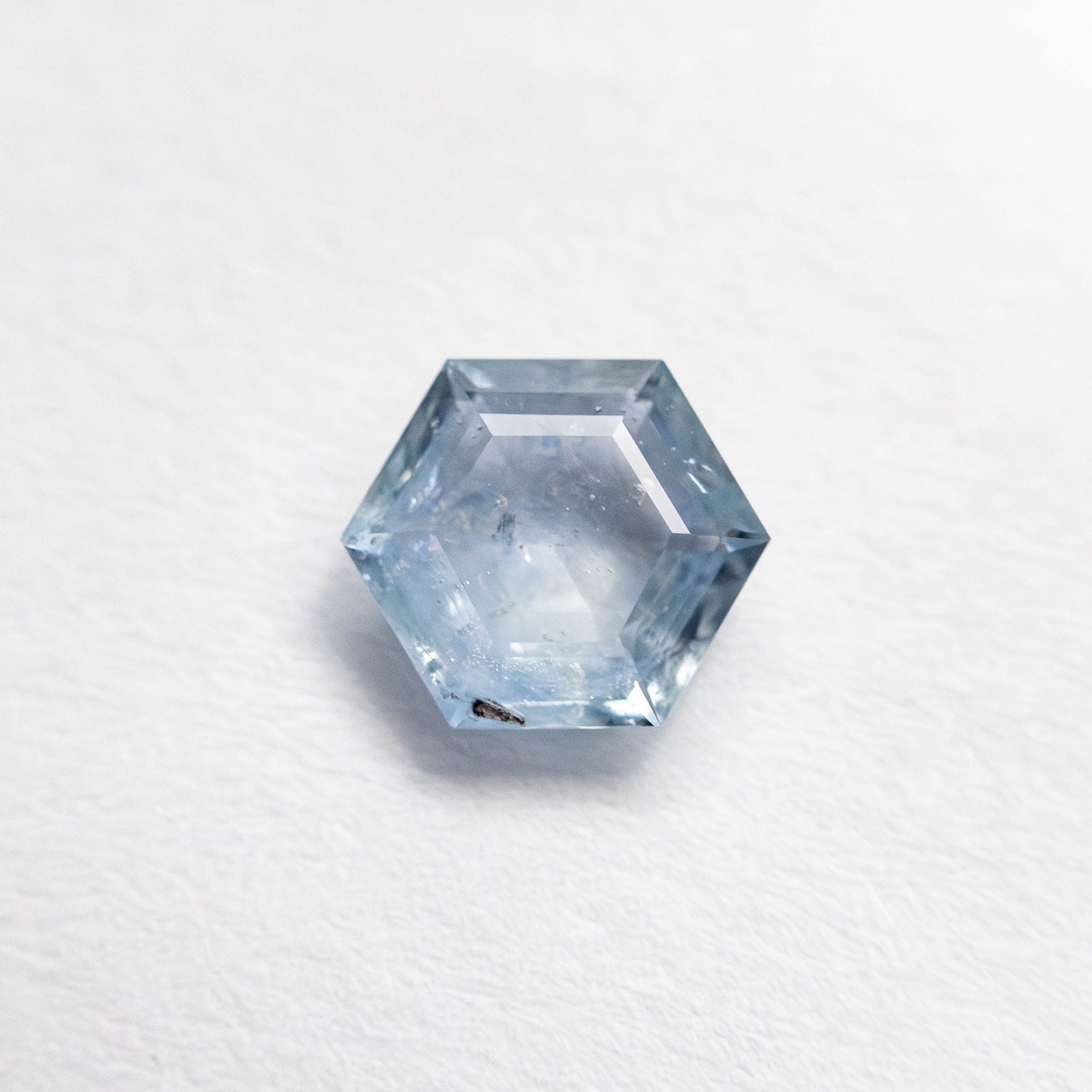 0.74ct 6.30x5.52x2.38mm Hexagon Step Cut Sapphire 23088-20