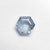 0.74ct 6.30x5.52x2.38mm Hexagon Step Cut Sapphire 23088-20