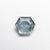 0.68ct 6.32x5.47x2.27mm Hexagon Step Cut Sapphire 23088-24