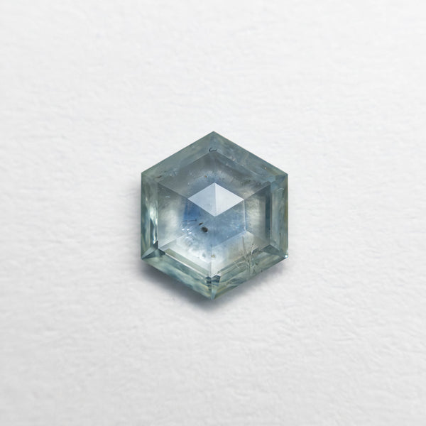 0.68ct 6.32x5.47x2.27mm Hexagon Step Cut Sapphire 23088-24 - Misfit ...