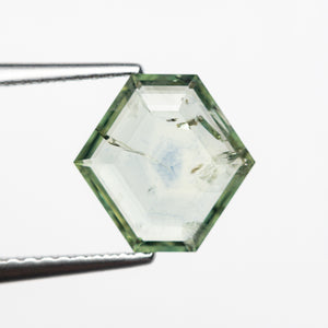 1.72ct 9.08x9.29x2.10mm Hexagon Portrait Cut Sapphire 23089-02
